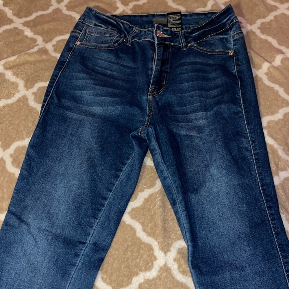 High rise jeans